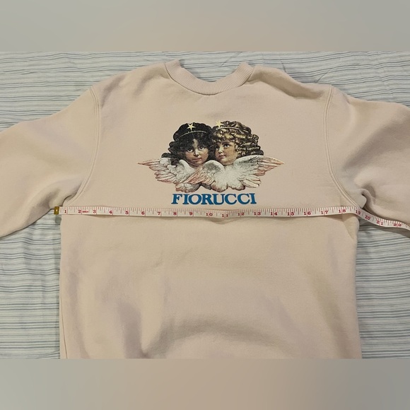 Vintage sweatshirt - pale pink crewneck - Fiorucci angels graphic - Picture 3 of 10